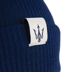 NEW Navy Blue Ribbed Knit Beanie