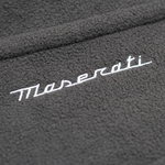 Close up on Maserati Logo