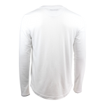 Back of Men's Long Sleeve Henley