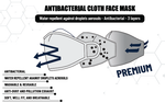 Reusable Face Mask (Available in 6, 25 & 50 packs)